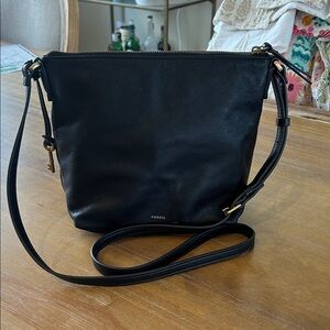 Fossil Black Crossbody Bag